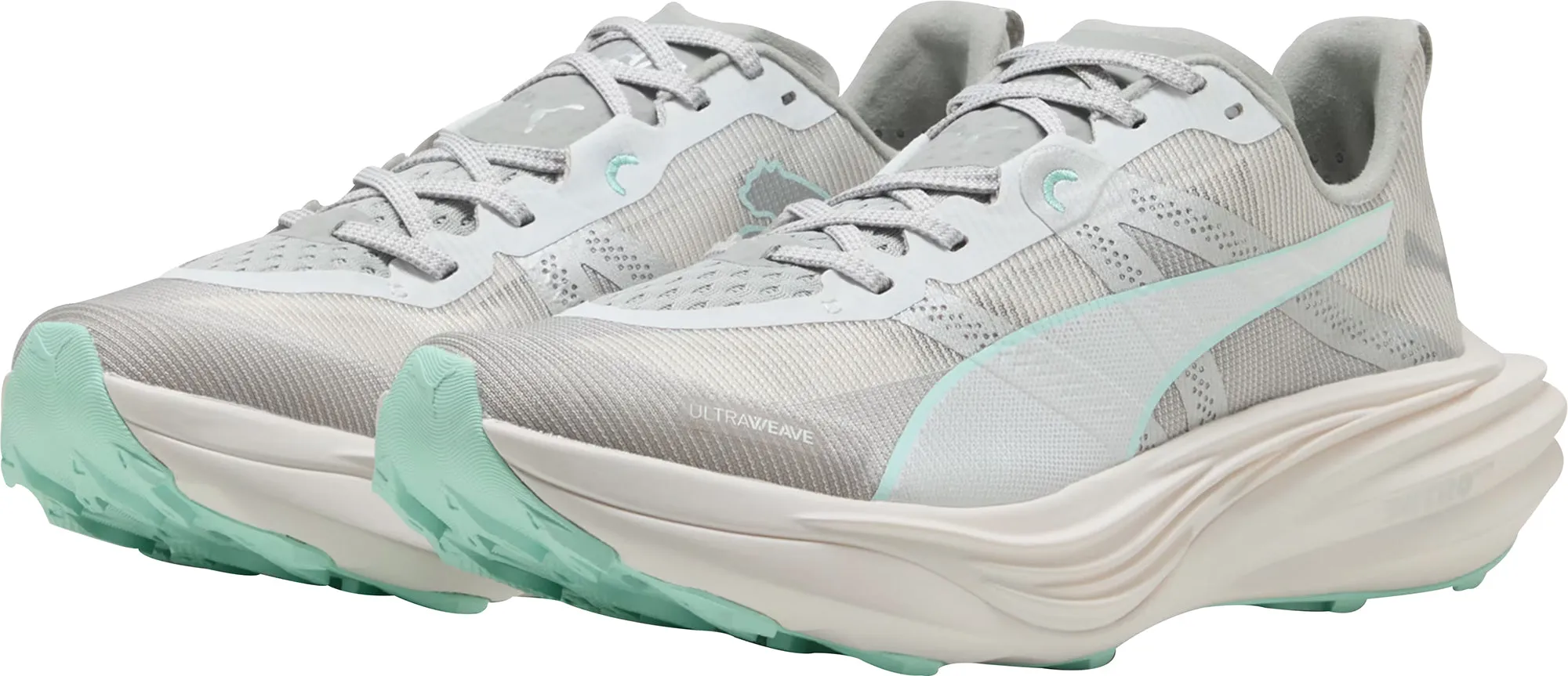 Impact Guard Puma Deviate Nitro Elite Womens Trail Running Shoes - Grey