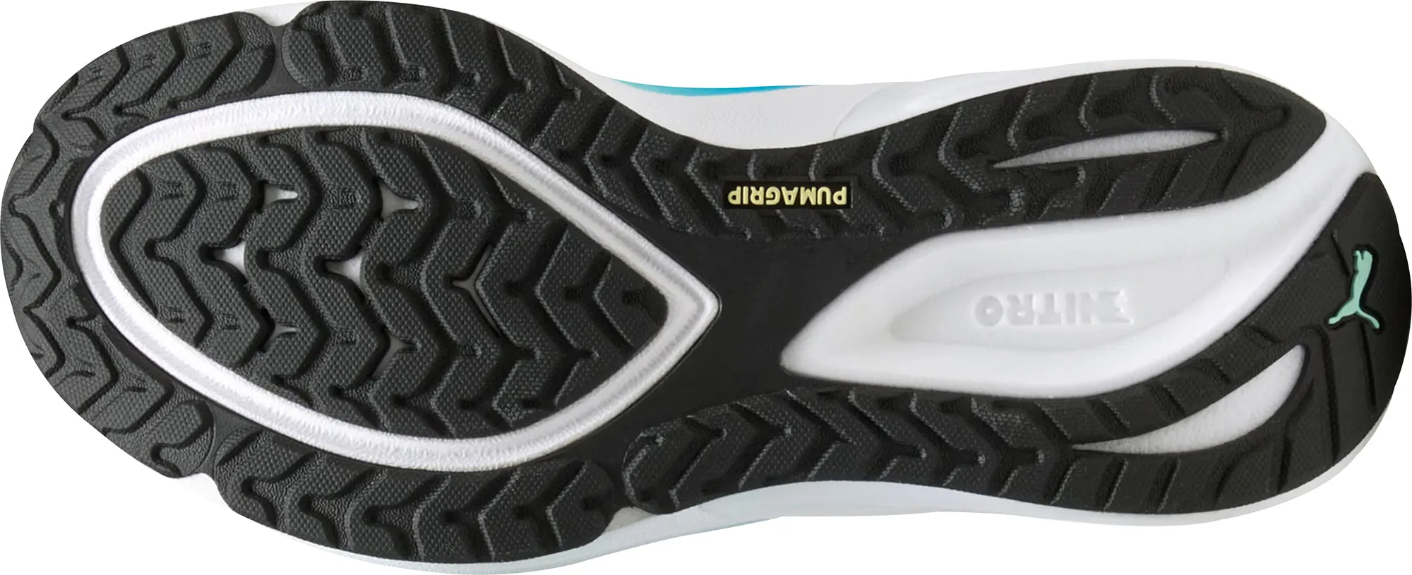 Fresh Move Responsive Walk Puma Electrify Nitro 4 Junior Running Shoes - White