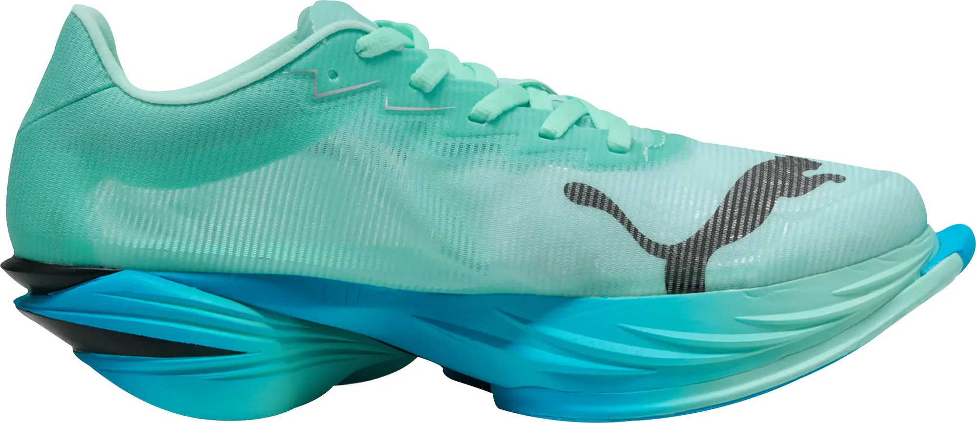 Neutral Footbed Daily Commuting Puma Fast-R Nitro Elite 3 Womens Running Shoes - Green