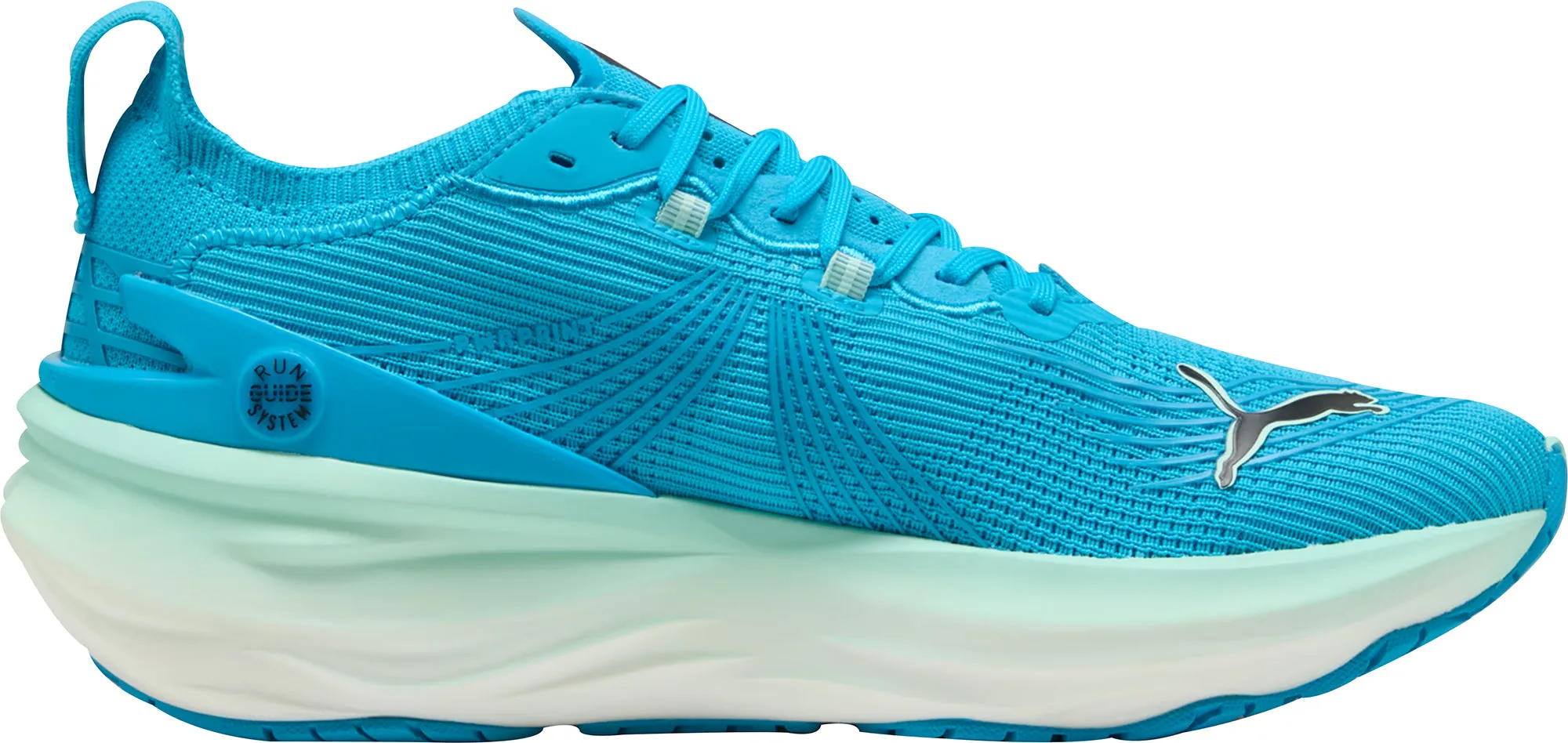 Puma ForeverRun Nitro 2 Mens Running Shoes - Blue Moisture Management Fabric Daily Walking