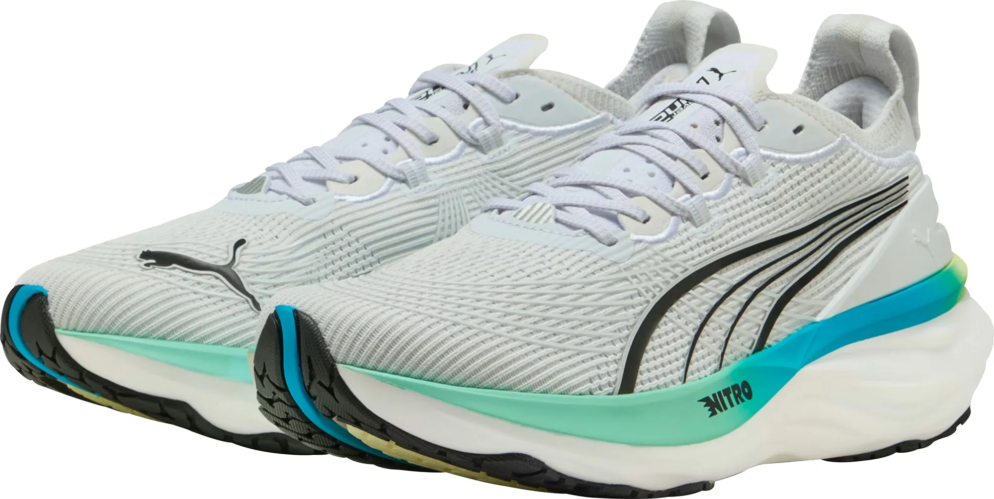 Puma ForeverRun Nitro 2 Mens Running Shoes - White Flex Move Tread Grip