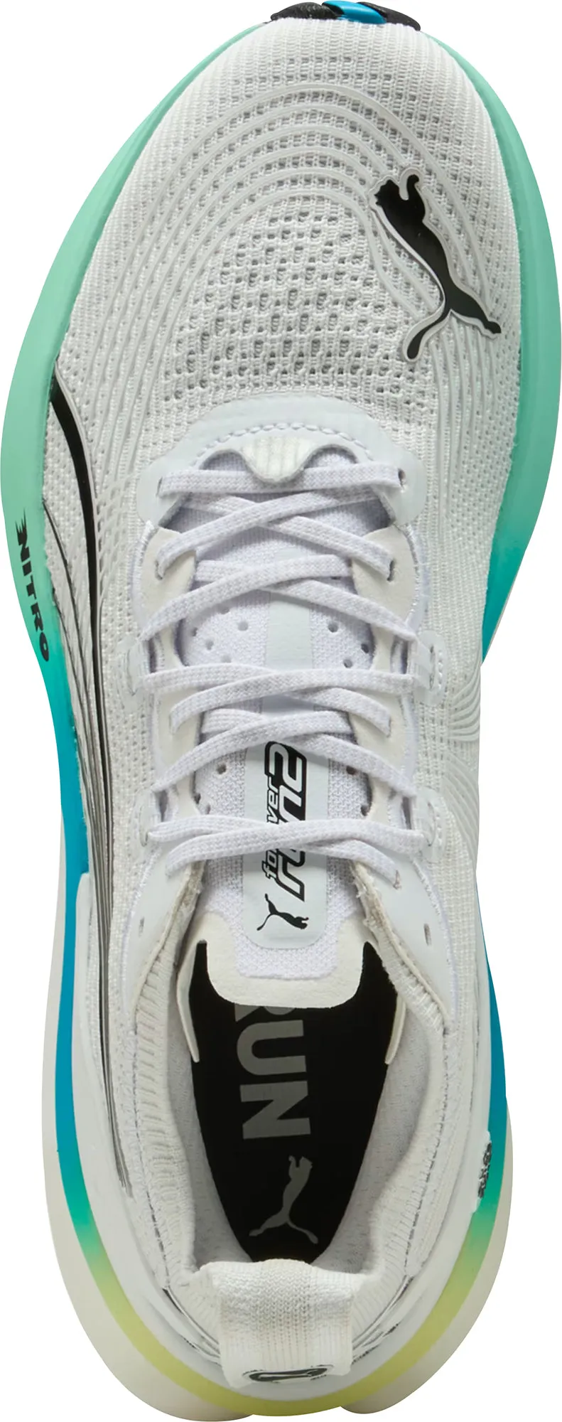 Puma ForeverRun Nitro 2 Mens Running Shoes - White Running Capability