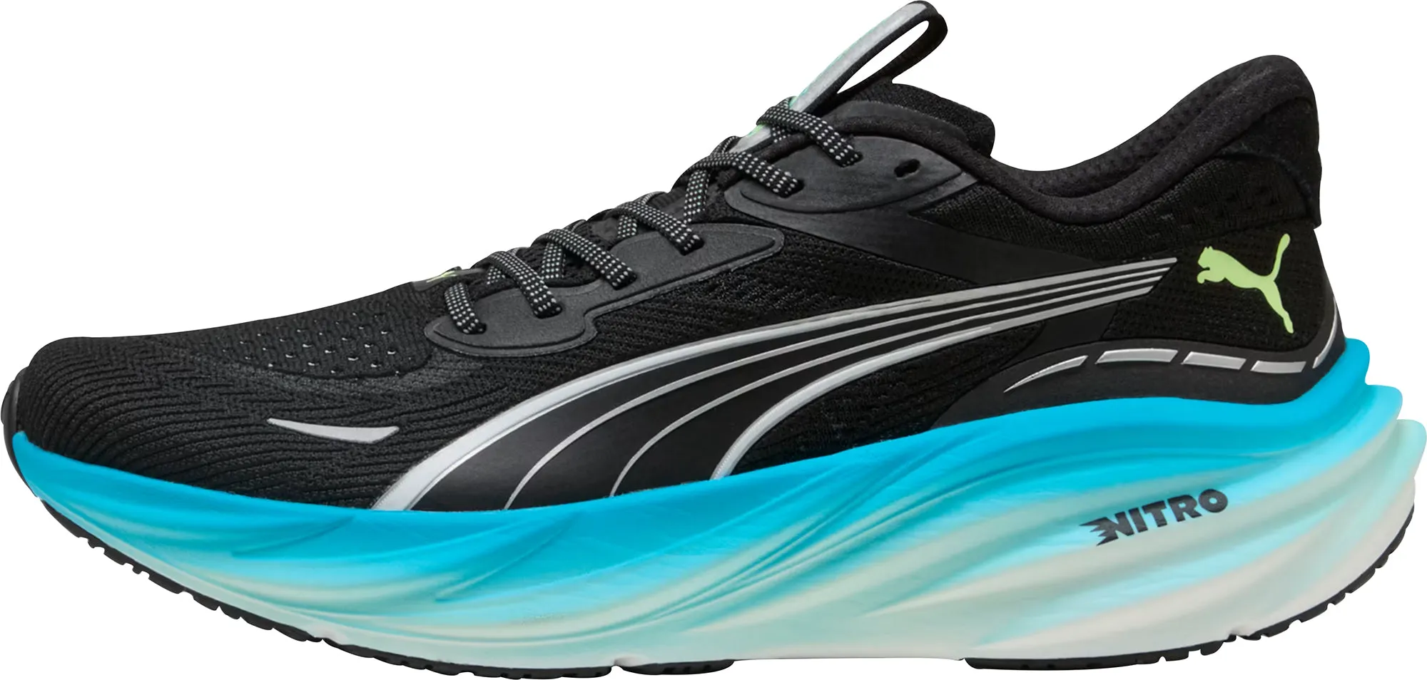 Puma Magnify Nitro 3 Mens Running Shoes - Black Phylon Midsole