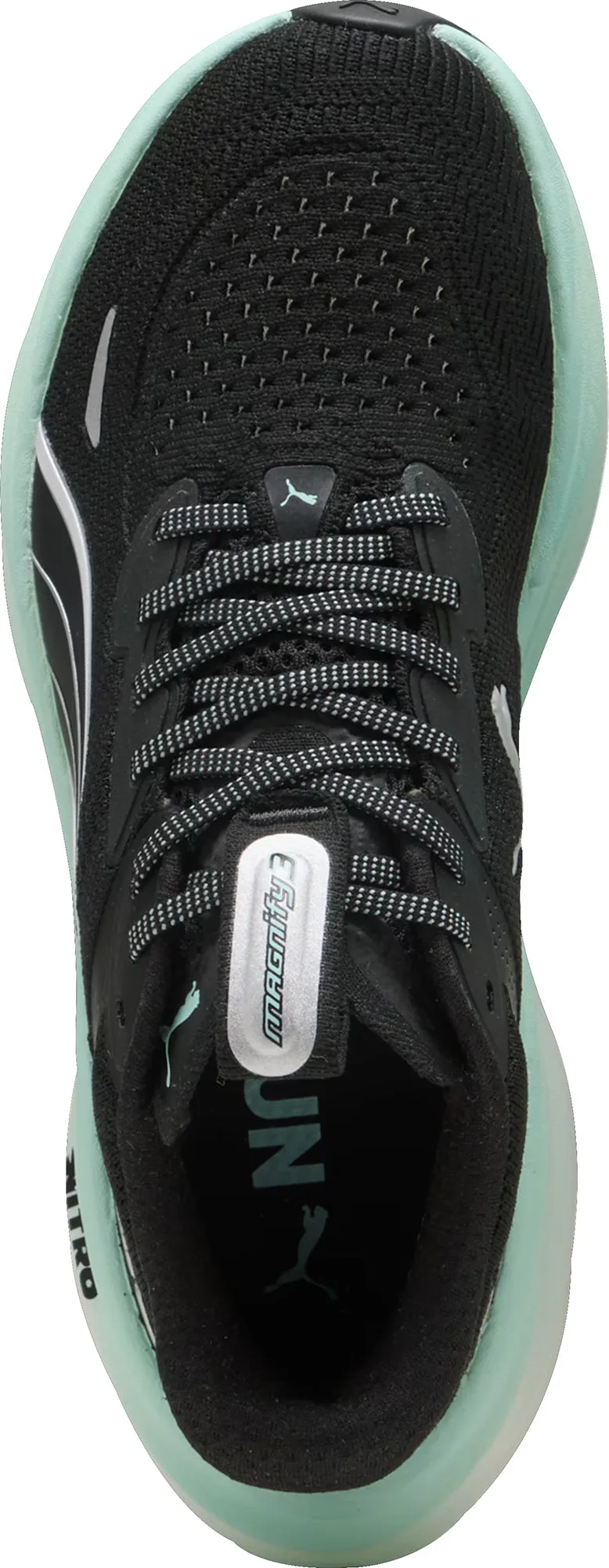 Puma Magnify Nitro 3 Womens Running Shoes - Black Neutral pronation Supportive Gear