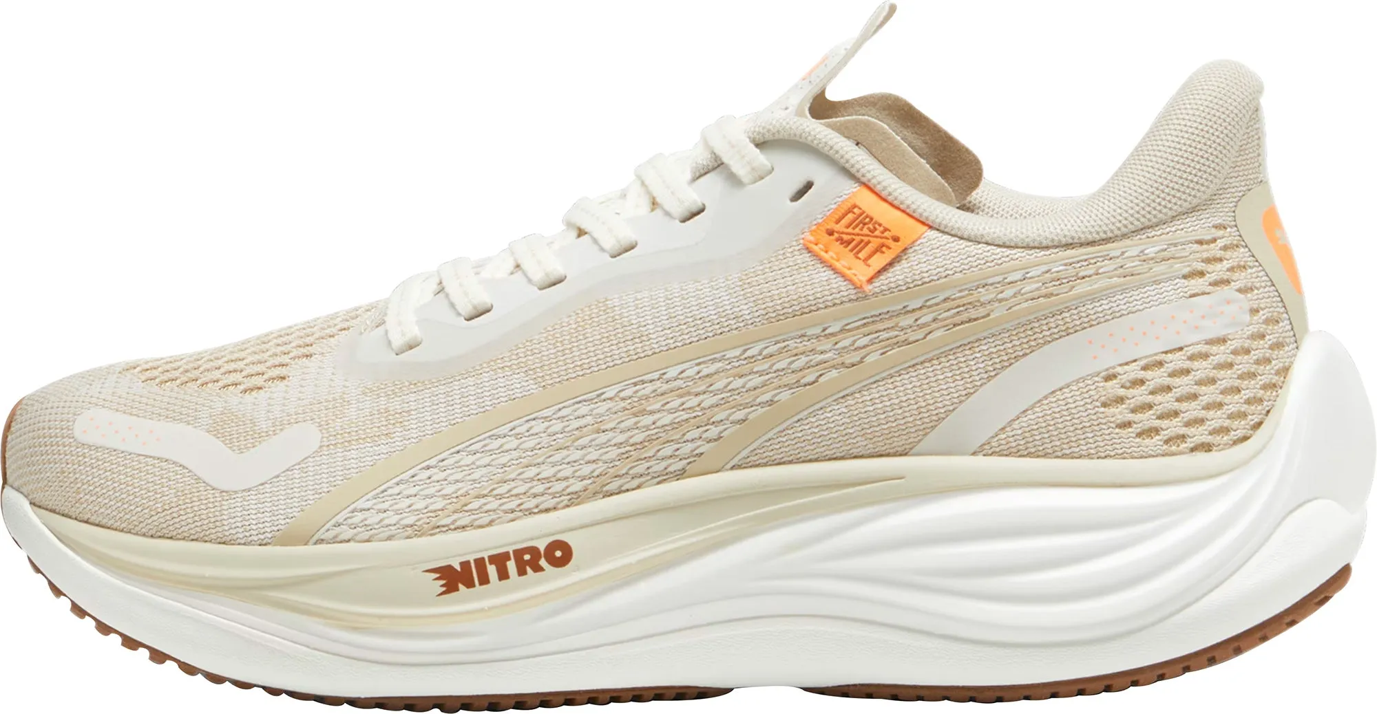 Puma Velocity Nitro 3 Womens Running Shoes - Cream Outdoor Fit