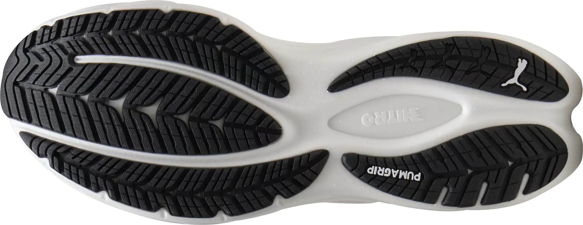 Puma Velocity Nitro 4 Mens Running Shoes - Black Compression Resistant EVA Casual arch