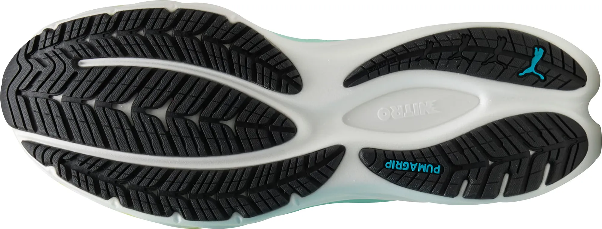 Street Use adjustable lacing system Puma Velocity Nitro 4 Mens Running Shoes - Blue