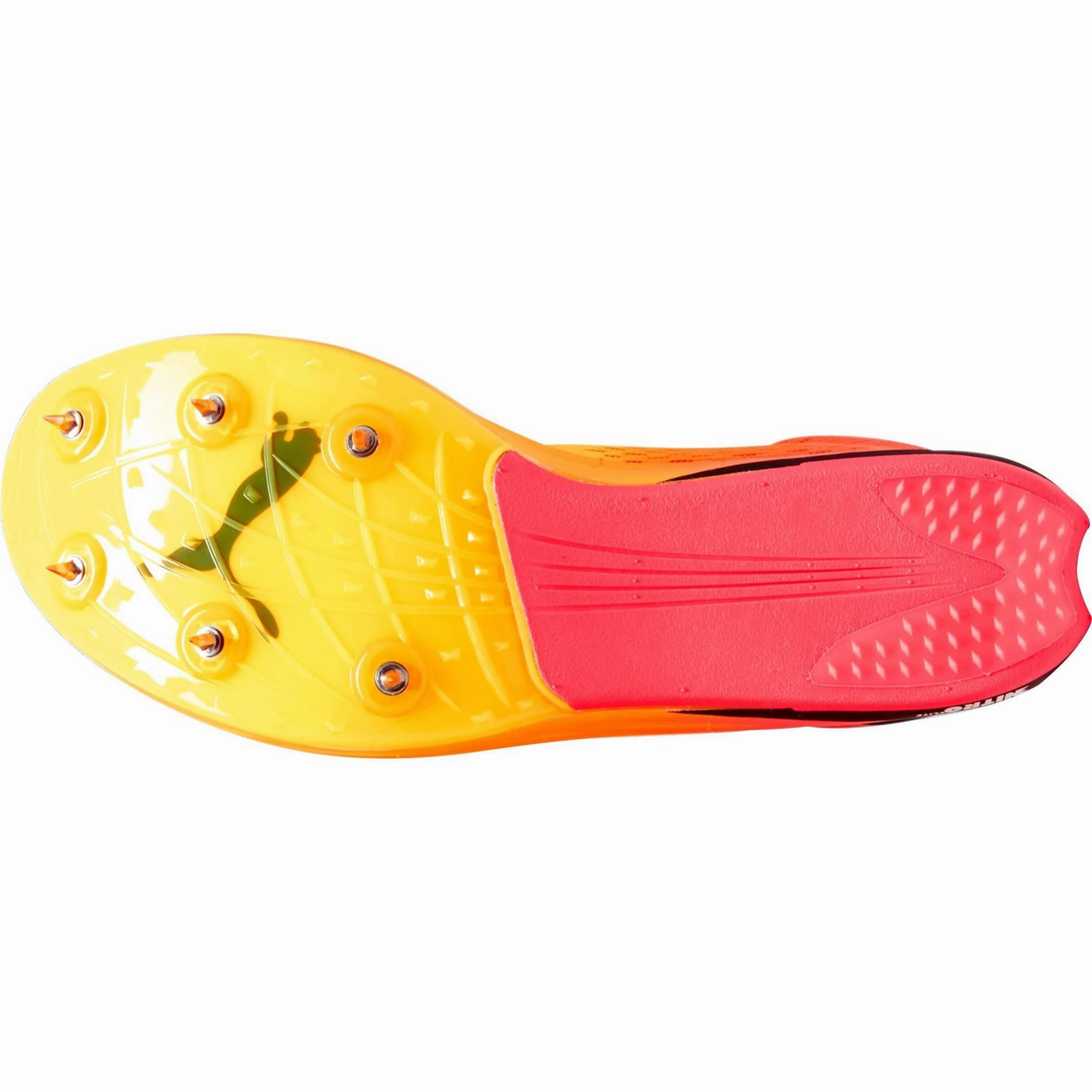 Puma evoSpeed Nitro Elite  Long Distance Running Spikes - Orange Team Zone Kids Training