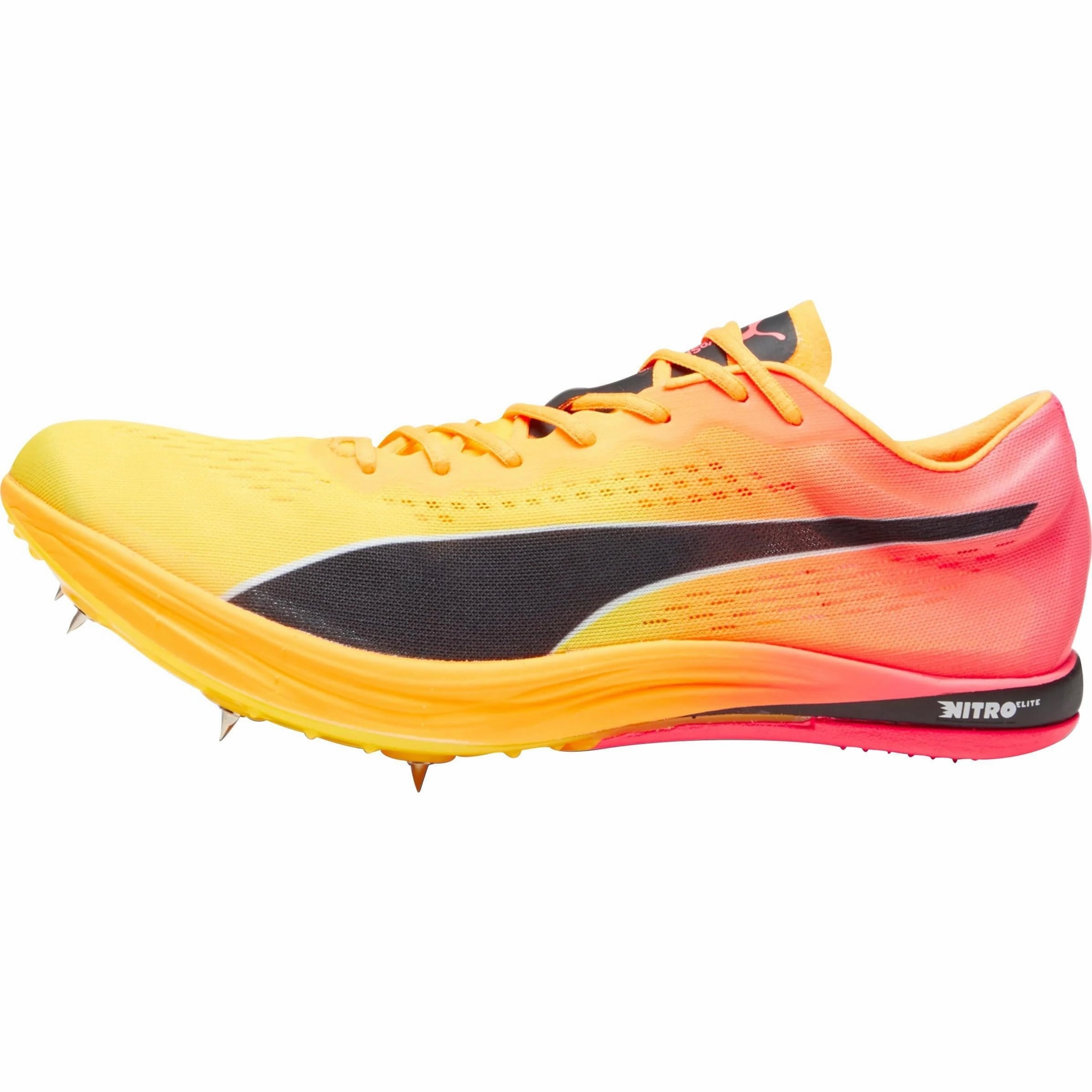 Slip Control Puma evoSpeed Nitro Elite  Long Distance Running Spikes - Orange