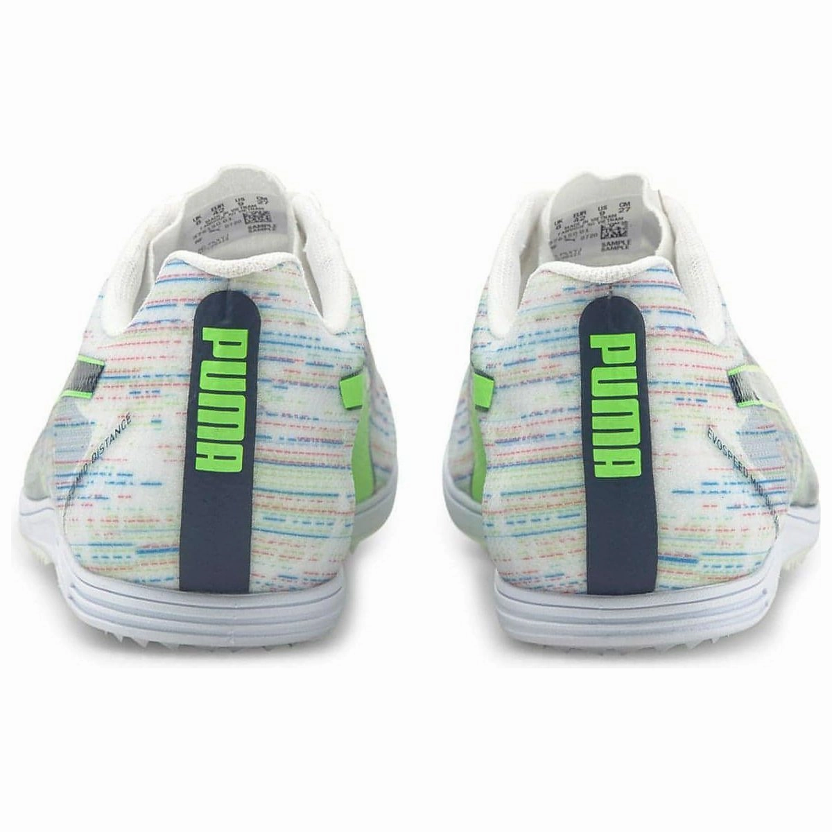 Power Motion Puma evoSpeed SP Middle Distance Running Spikes - White