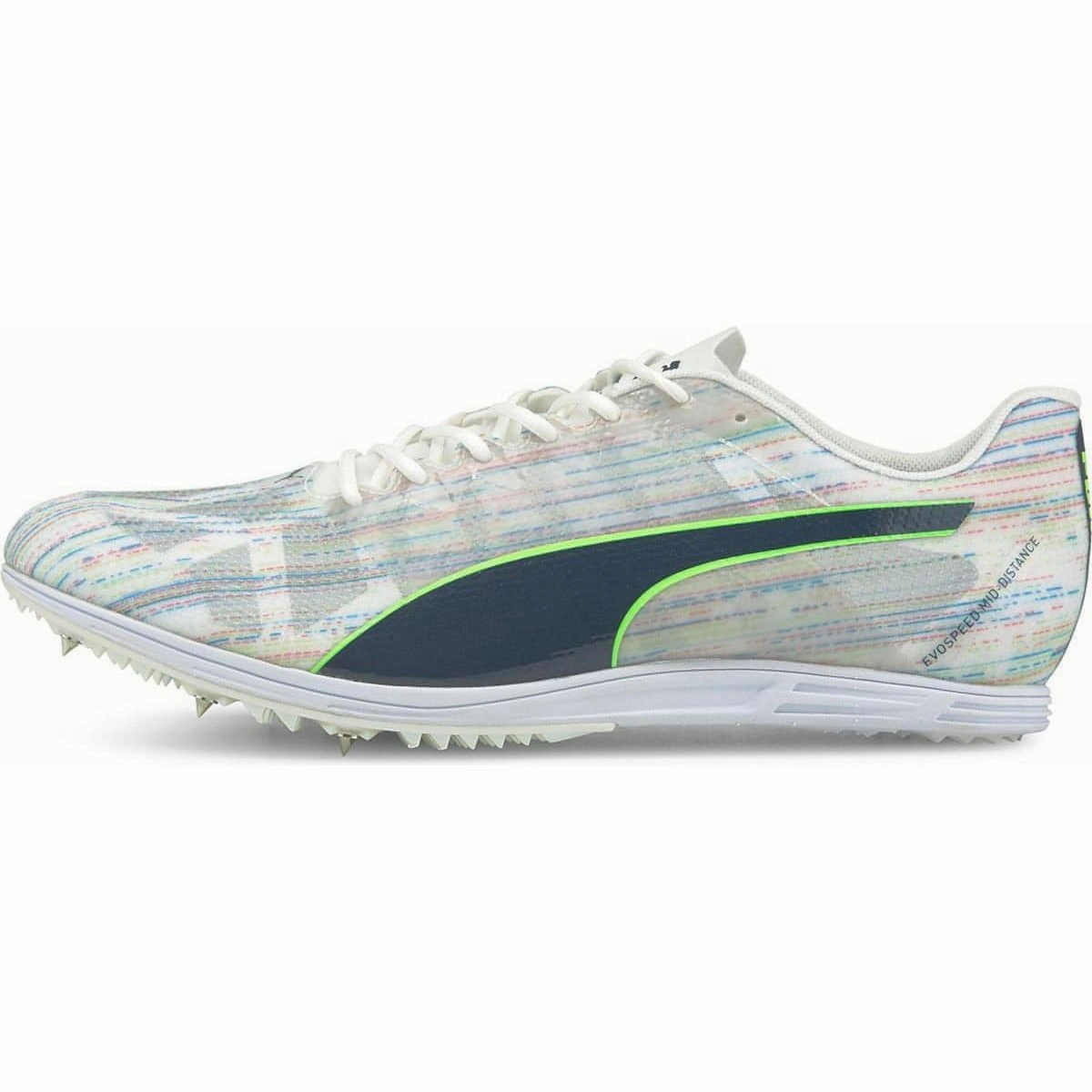 Puma evoSpeed SP Middle Distance Running Spikes - White Field Grip