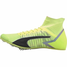 Performance Tools. Side Control Puma evoSPEED Tokyo Future Mid Running Spikes - Yellow