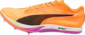 Puma Nitro Elite 3 Long Distance Running Spikes - Orange Quick Touch All Fit