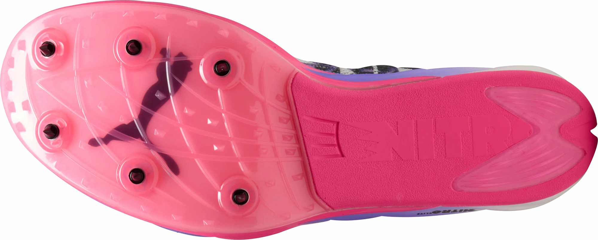 Pivot Motion Puma Nitro Elite 3 Long Distance Running Spikes - White