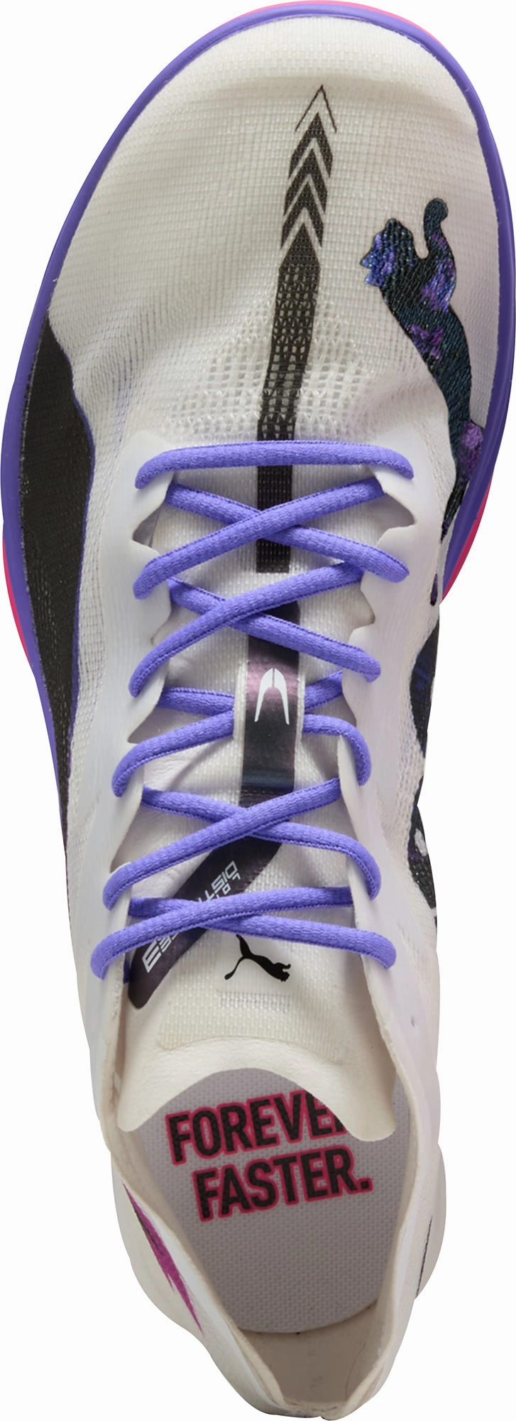 Game Passing Maximum Flex Puma Nitro Elite 3 Long Distance Running Spikes - White