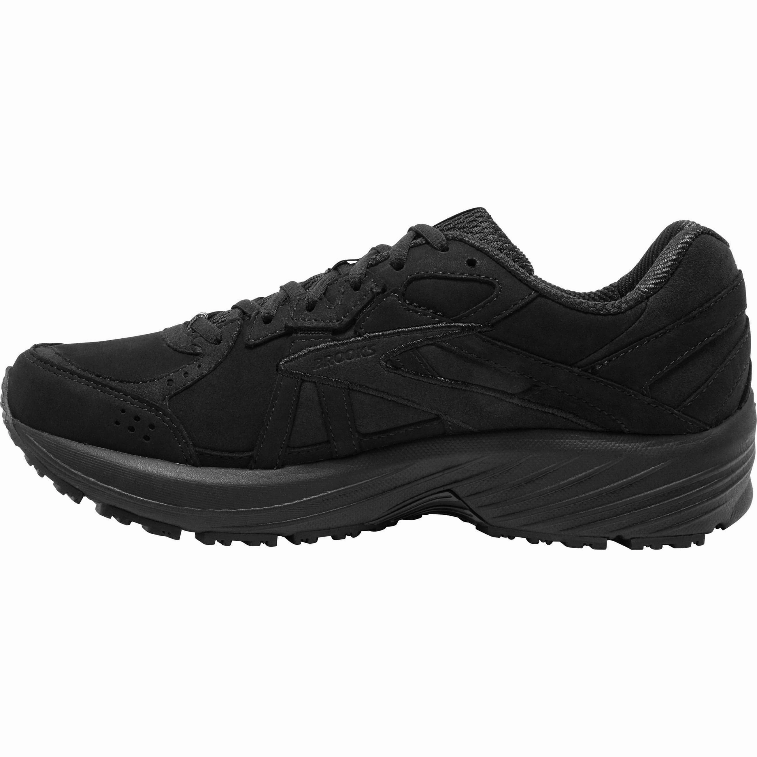 Brooks Zeal Walker Womens Walking Shoes - Black All Season Use
