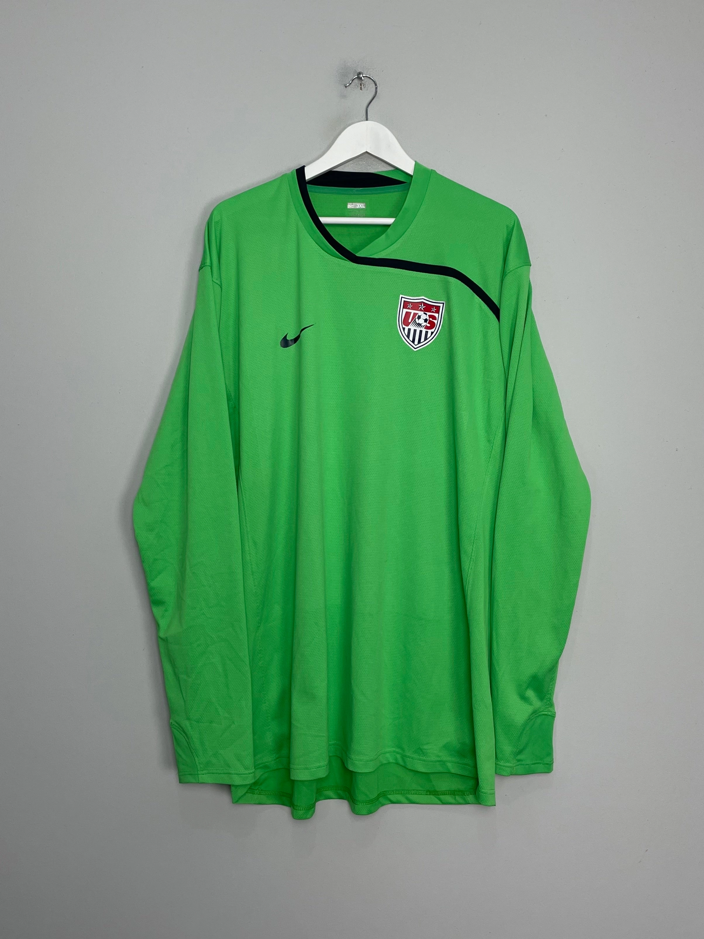 Unisex Apparel 2008/09 USA *PLAYER ISSUE* GK SHIRT (XXXL) NIKE