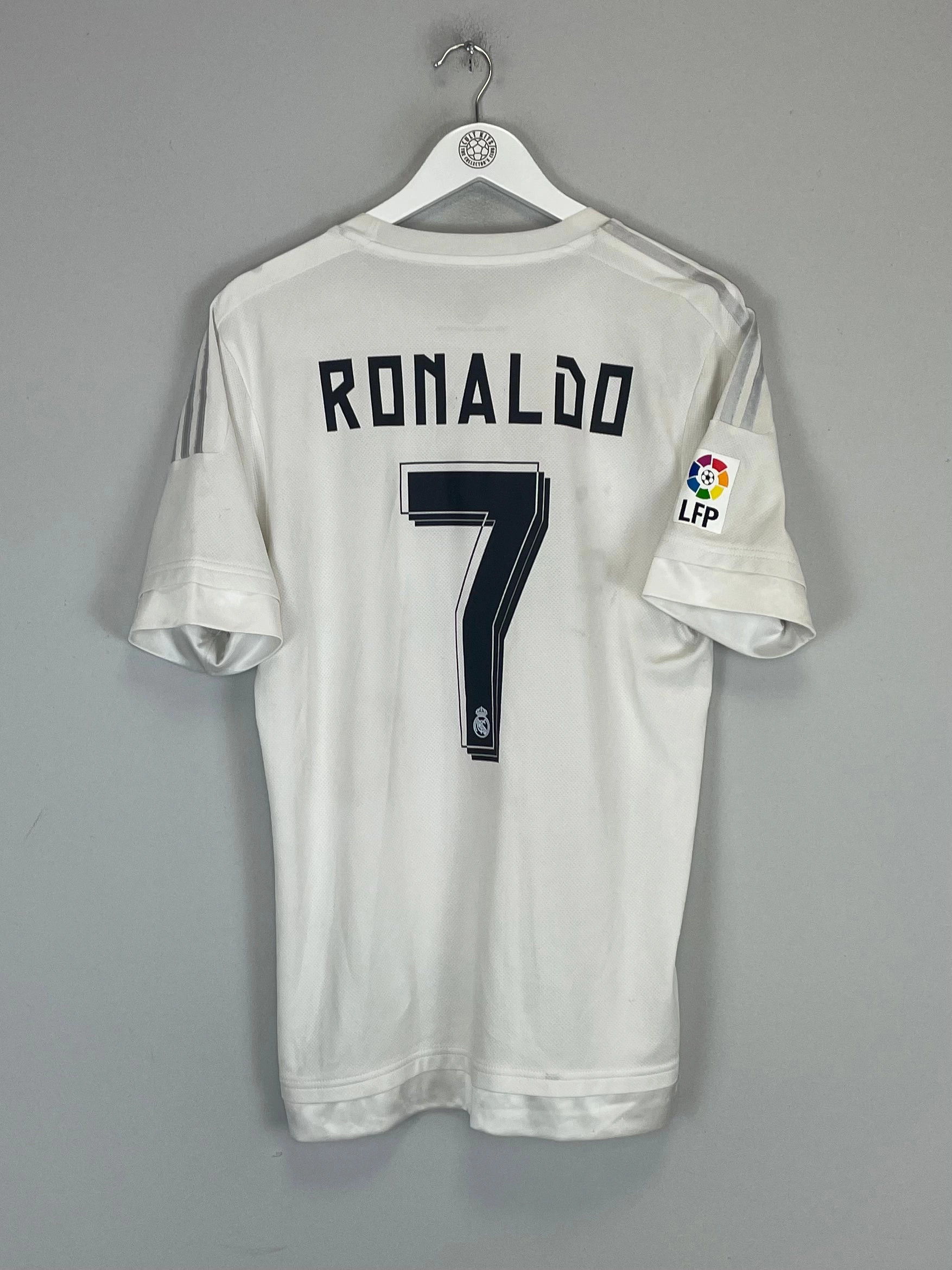 Warm Up 2015/16 REAL MADRID RONALDO #7 HOME SHIRT (L) ADIDAS
