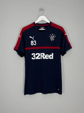 Anti Pilling Construction 2016/17 RANGERS #83 TRAINING SHIRT (XL) PUMA