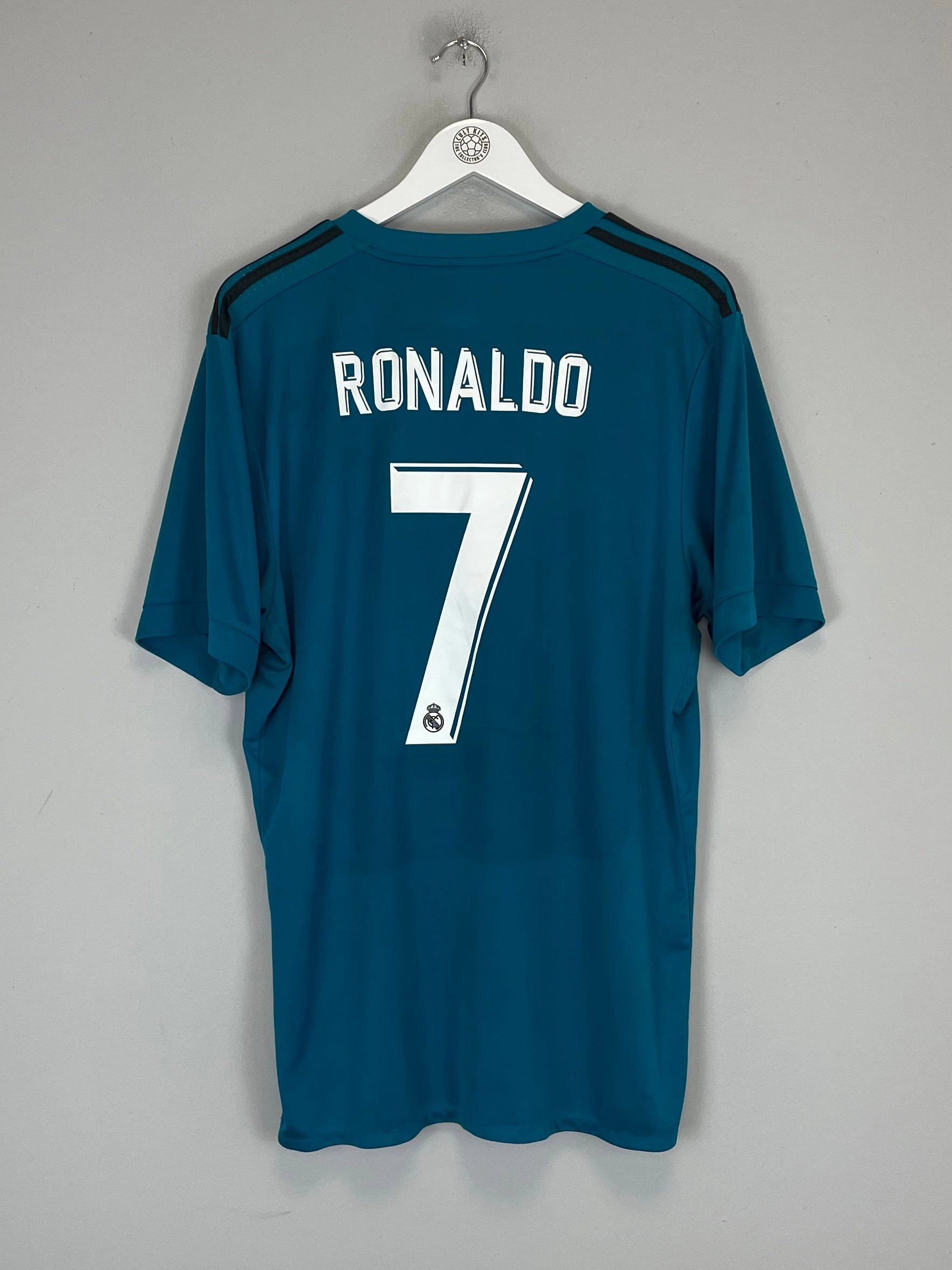 Moisture Lock Layer 2017/18 REAL MADRID RONALDO #7 THIRD SHIRT (XL) ADIDAS