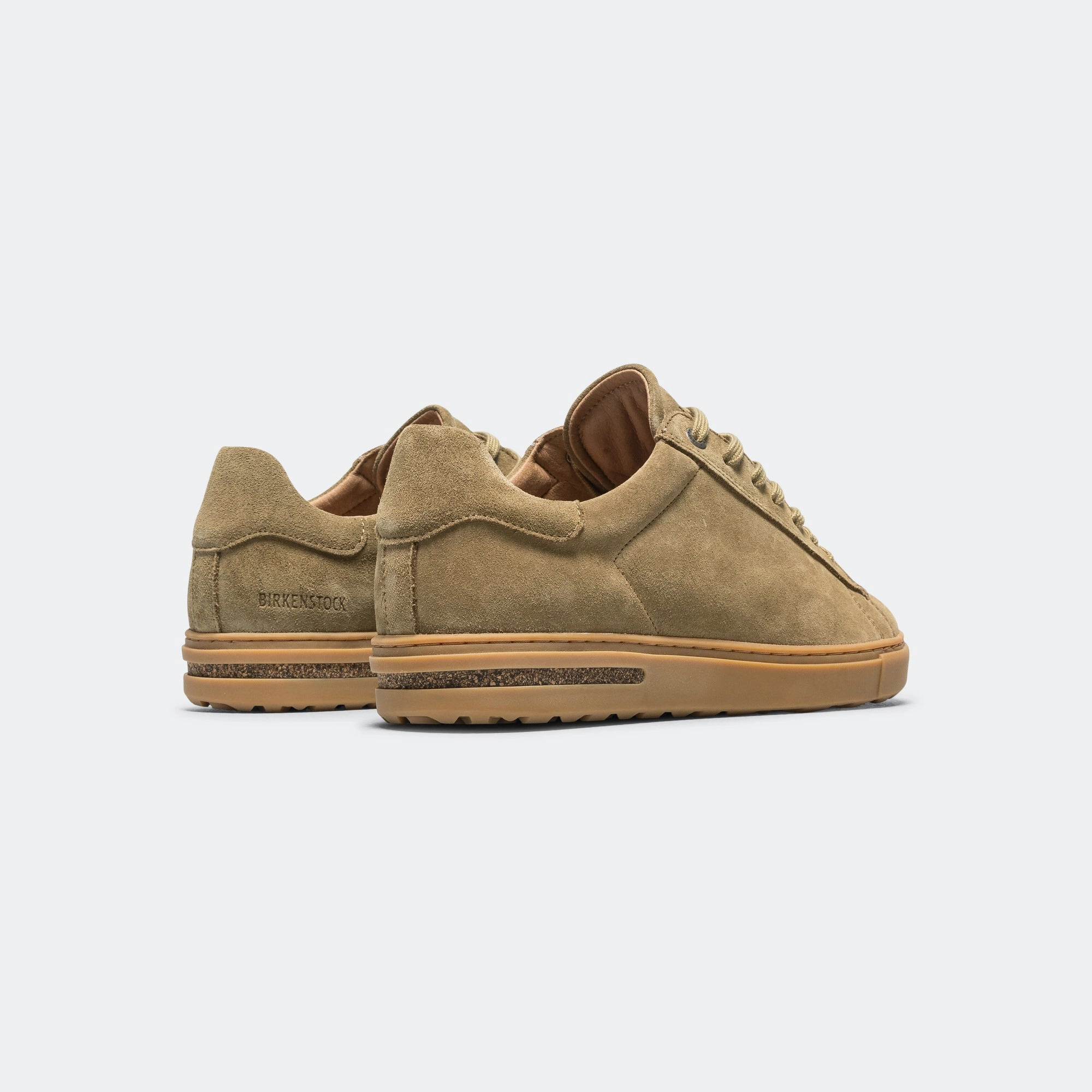 Comfort Padding Bend - Faded Khaki Suede Leather