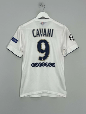 2014/15 PSG CAVANI #9 C/L *PLAYER ISSUE* AWAY SHIRT (S) NIKE Abrasion Resistant Fabric gear up