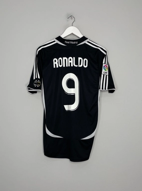 Double Layered Collar 2006/07 REAL MADRID RONALDO #9 AWAY SHIRT (S) ADIDAS