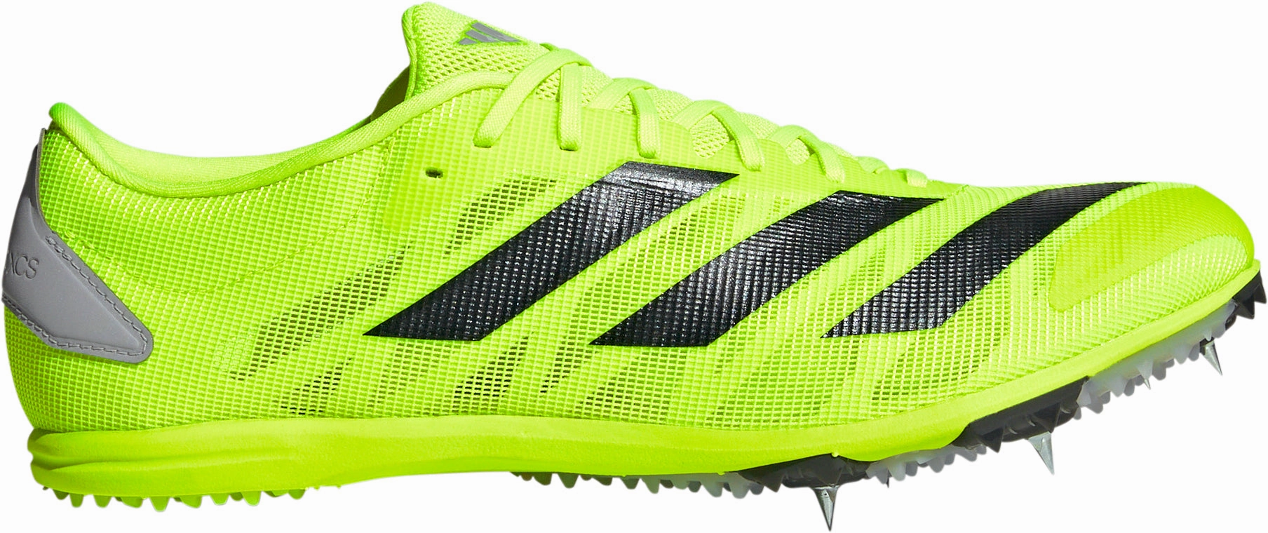 Speed Action Lateral Moves adidas Adizero XCS Cross Country Spikes - Yellow