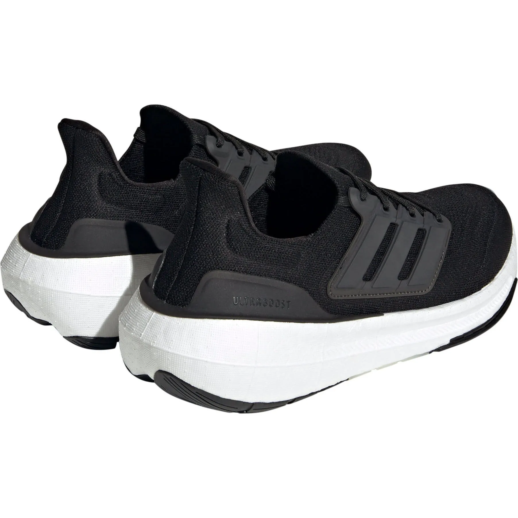 adidas Ultra Boost Light Mens Running Shoes - Black Comfort Upper Material All-day arch support