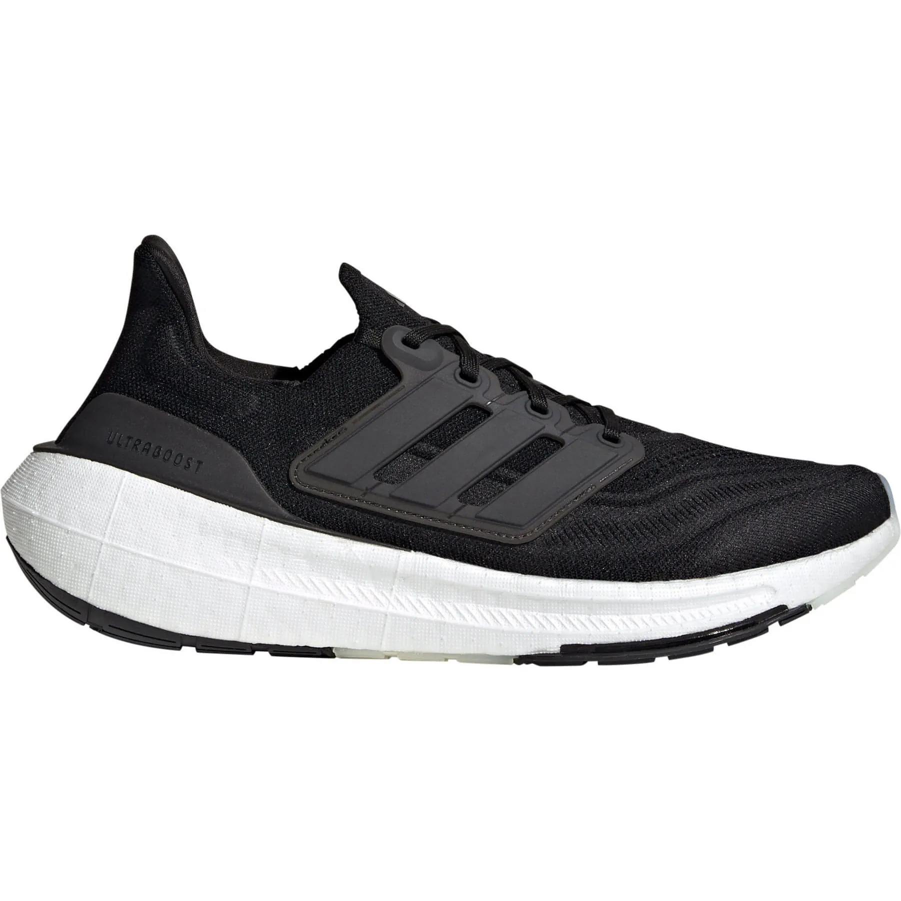 adidas Ultra Boost Light Mens Running Shoes - Black Supportive Feel
