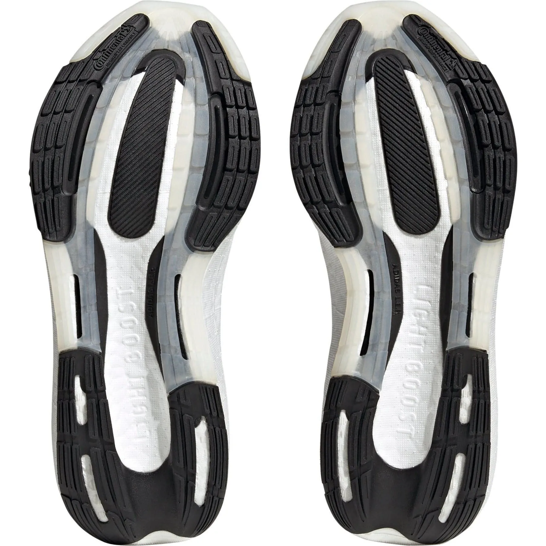 Smooth Insole Ventilated Perforations adidas Ultra Boost Light Mens Running Shoes - Black