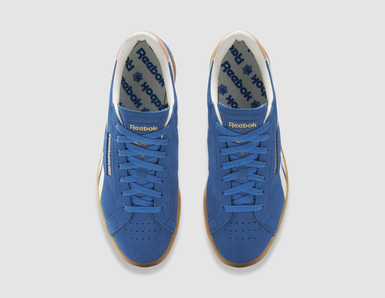 Performance Flex Built For Speed Reebok Club C Grounds UK Twilight Blue / Clay - Chalk