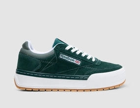 Reebok Club C Megacourt Collegiate Green / Escape Green Feel Fresh Dynamic Fit Lacing