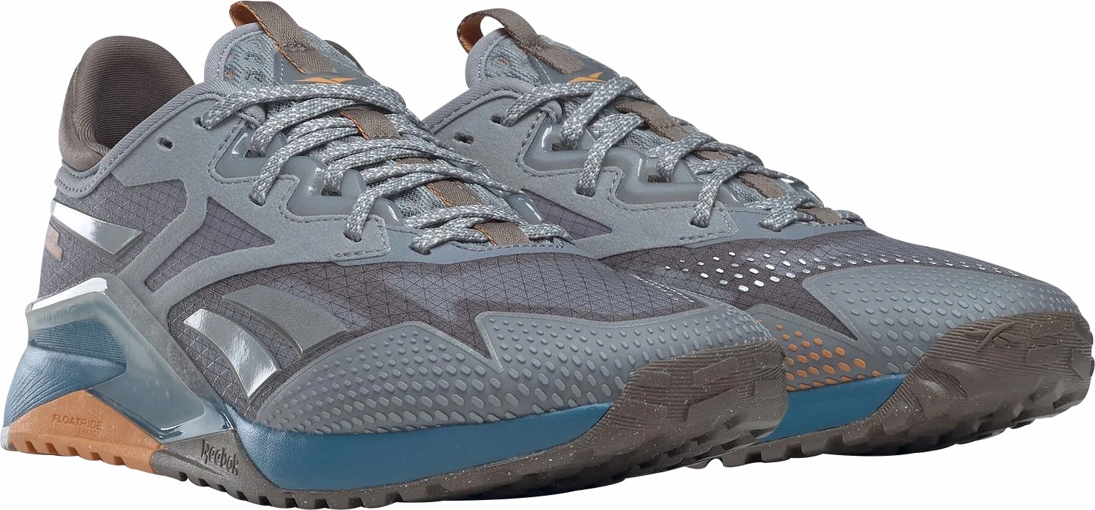Reebok Nano X2 TR Adventure Womens Training Shoes - Grey Enhanced grip Sturdy Construction