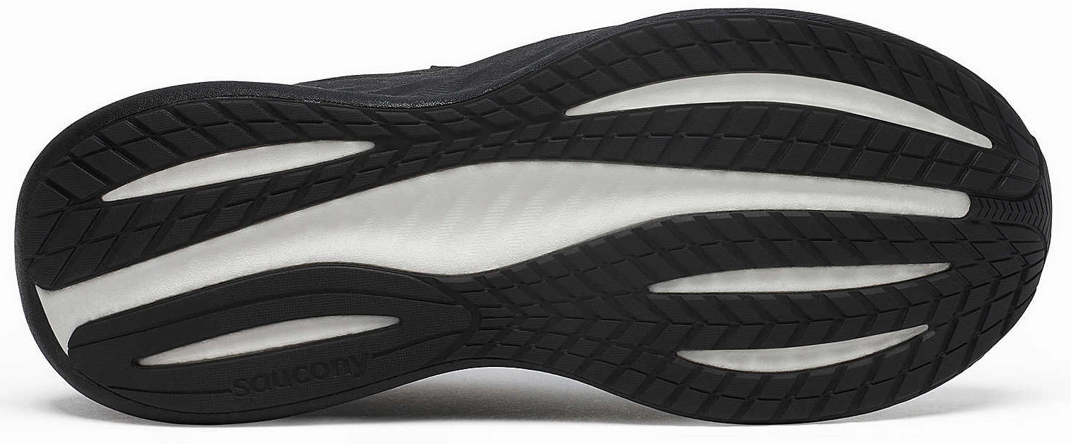 Clean Style Ultra Breathable Upper Saucony Triumph 22 Mens Running Shoes - Black