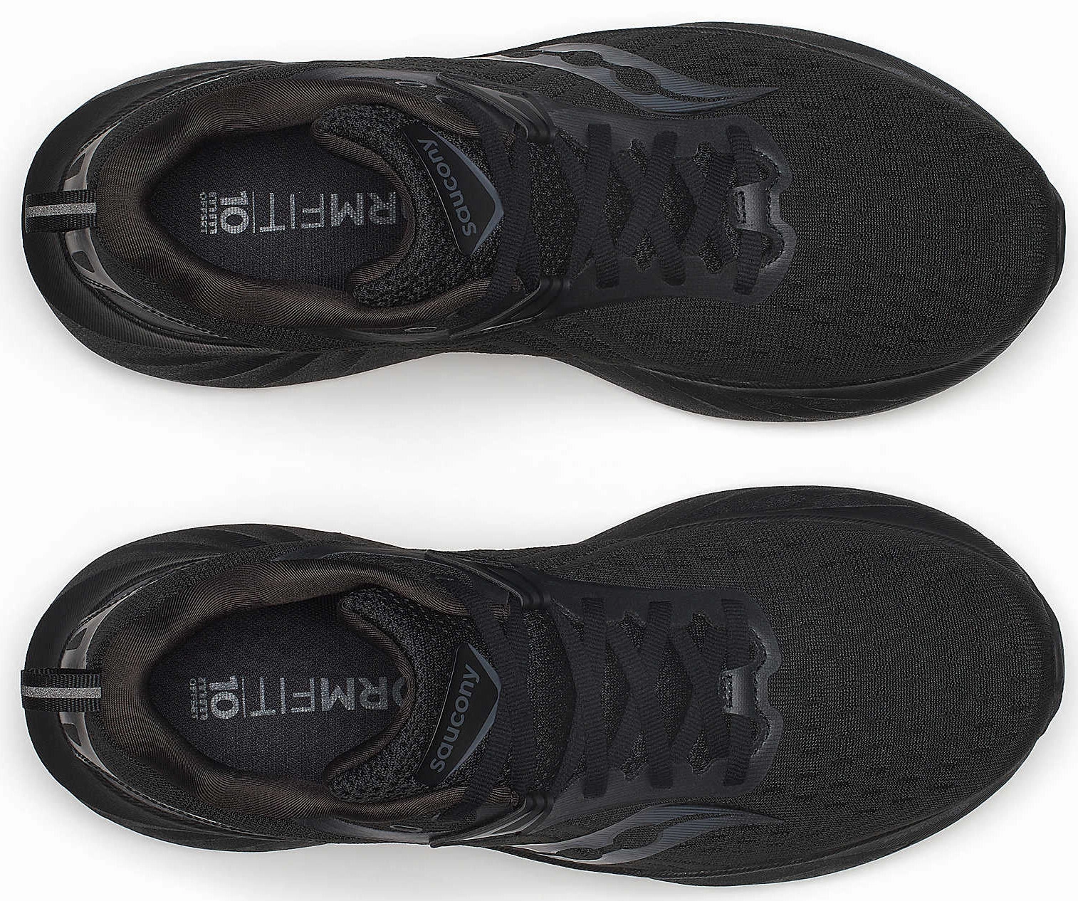 Soft Bounce Saucony Triumph 22 Mens Running Shoes - Black