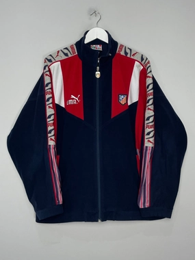 1994/95 ATLETICO MADRID TRACK JACKET (XXL) PUMA UV Protective Material