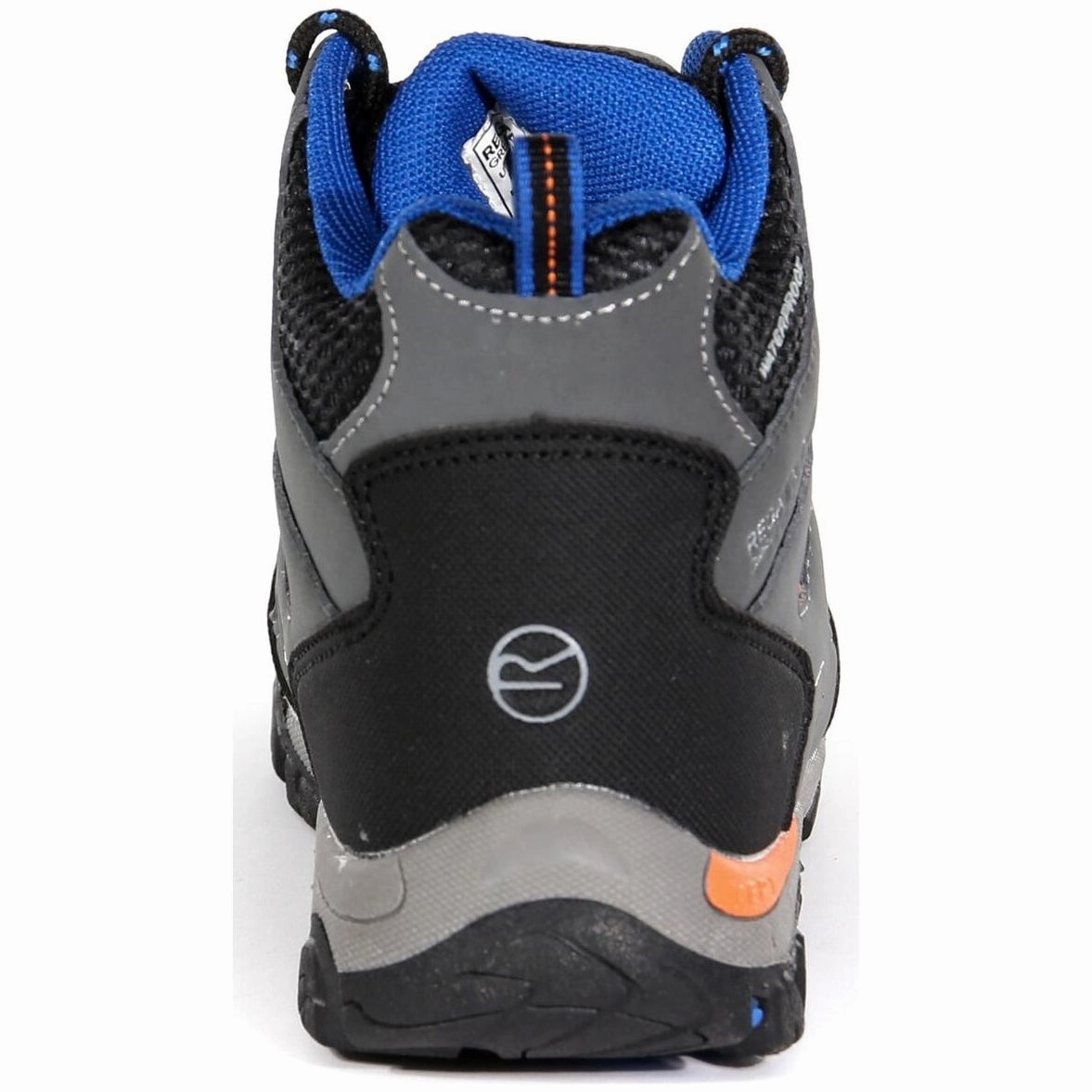 Dry Trail Easy Cushion Regatta Holcombe Mid Waterproof Junior Walking Boots - Grey