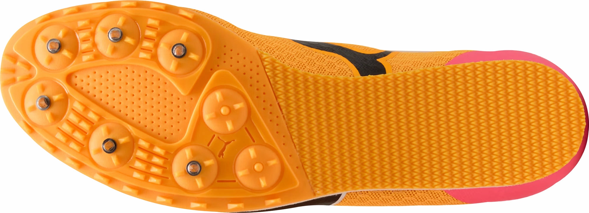 Athletic Lifestyle Puma evoSpeed Star 9 Running Spikes - Orange