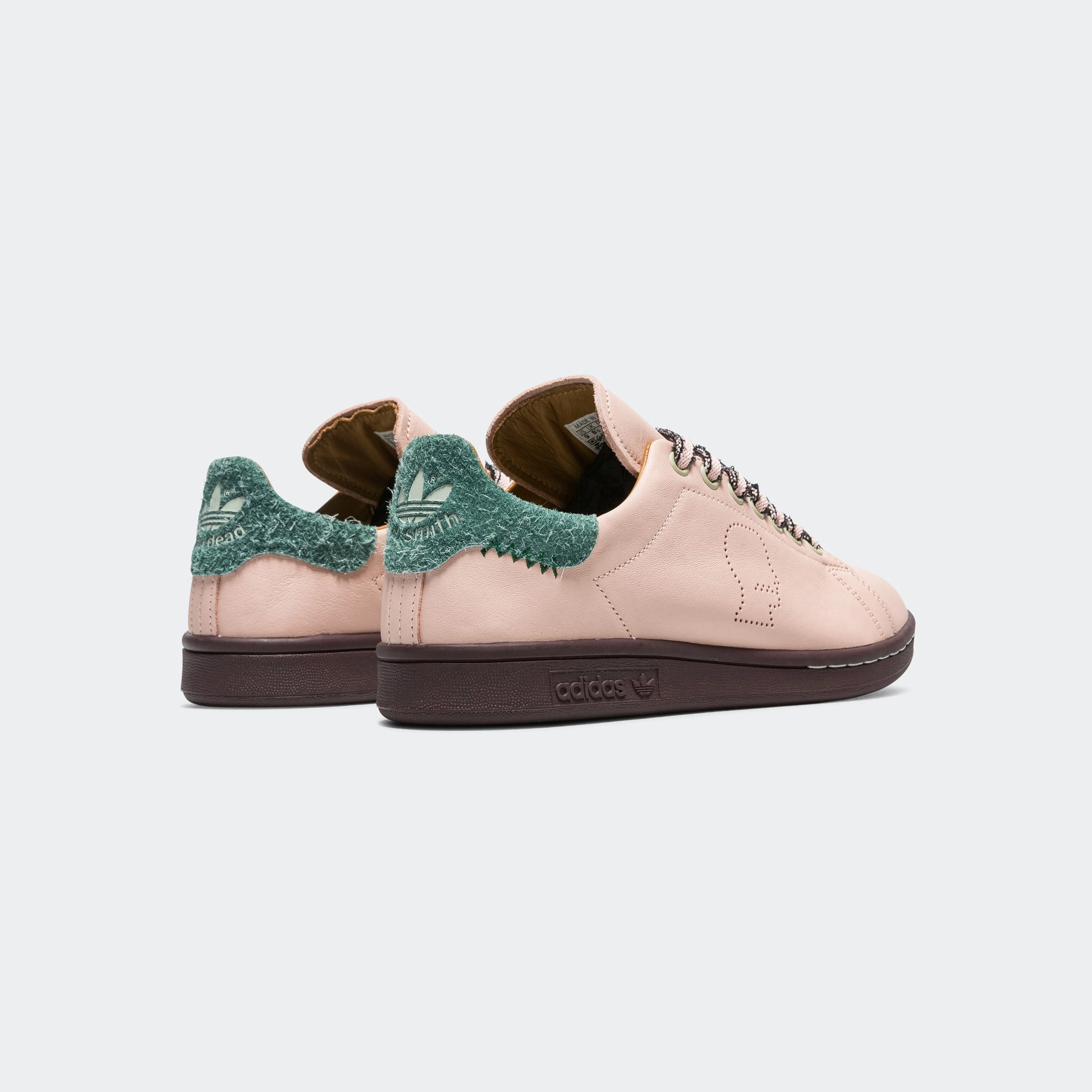 Stan Smith x Brain Dead - Vapour Pink/Mineral Green-Mesa Body Support Comfort Padding System