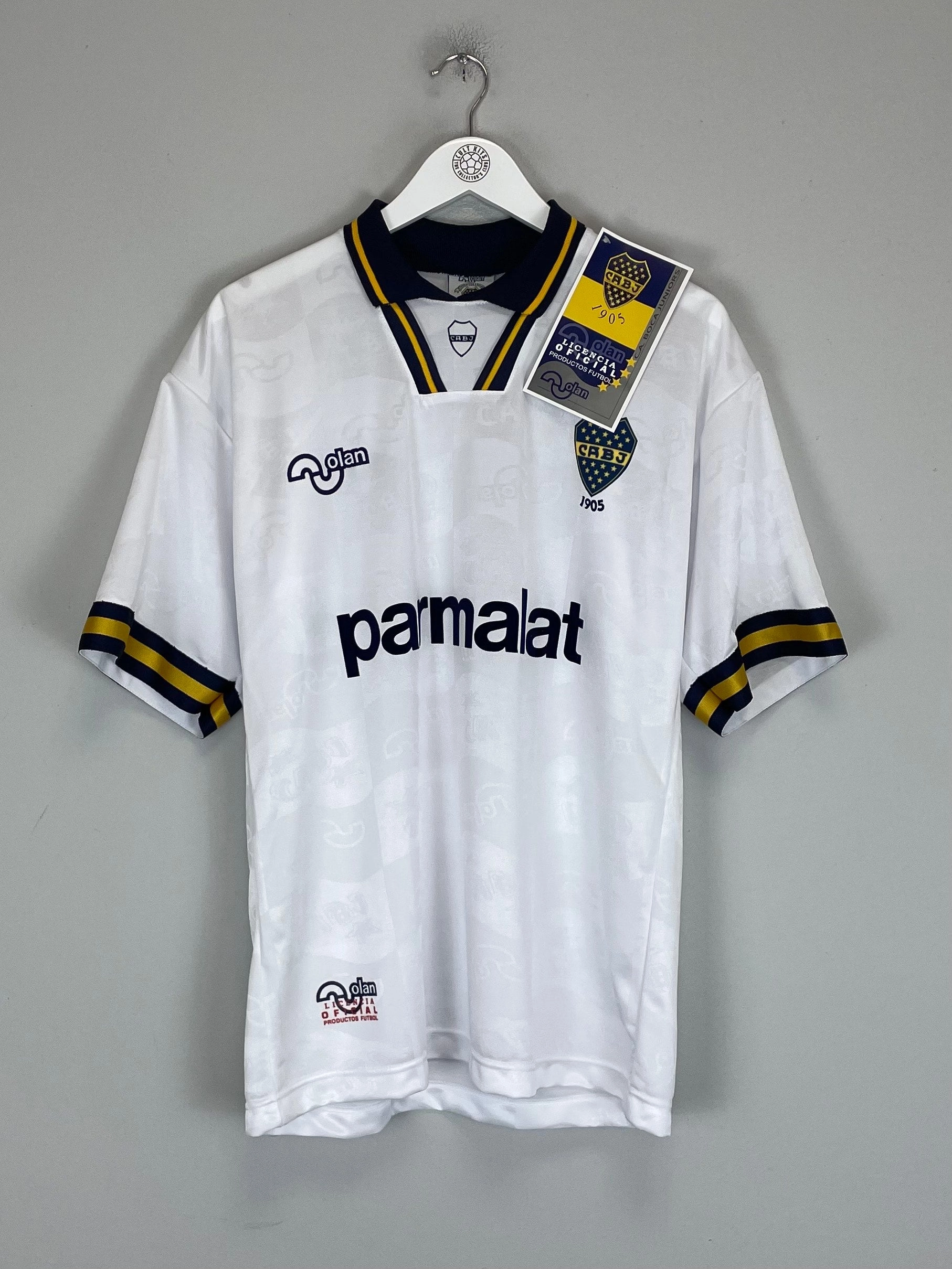 1994/95 Boca Juniors (Maradona) #10 *Reissue* BNWT Away (Multiple Sizes) Olan Abrasion Resistant Finish Fitness Apparel