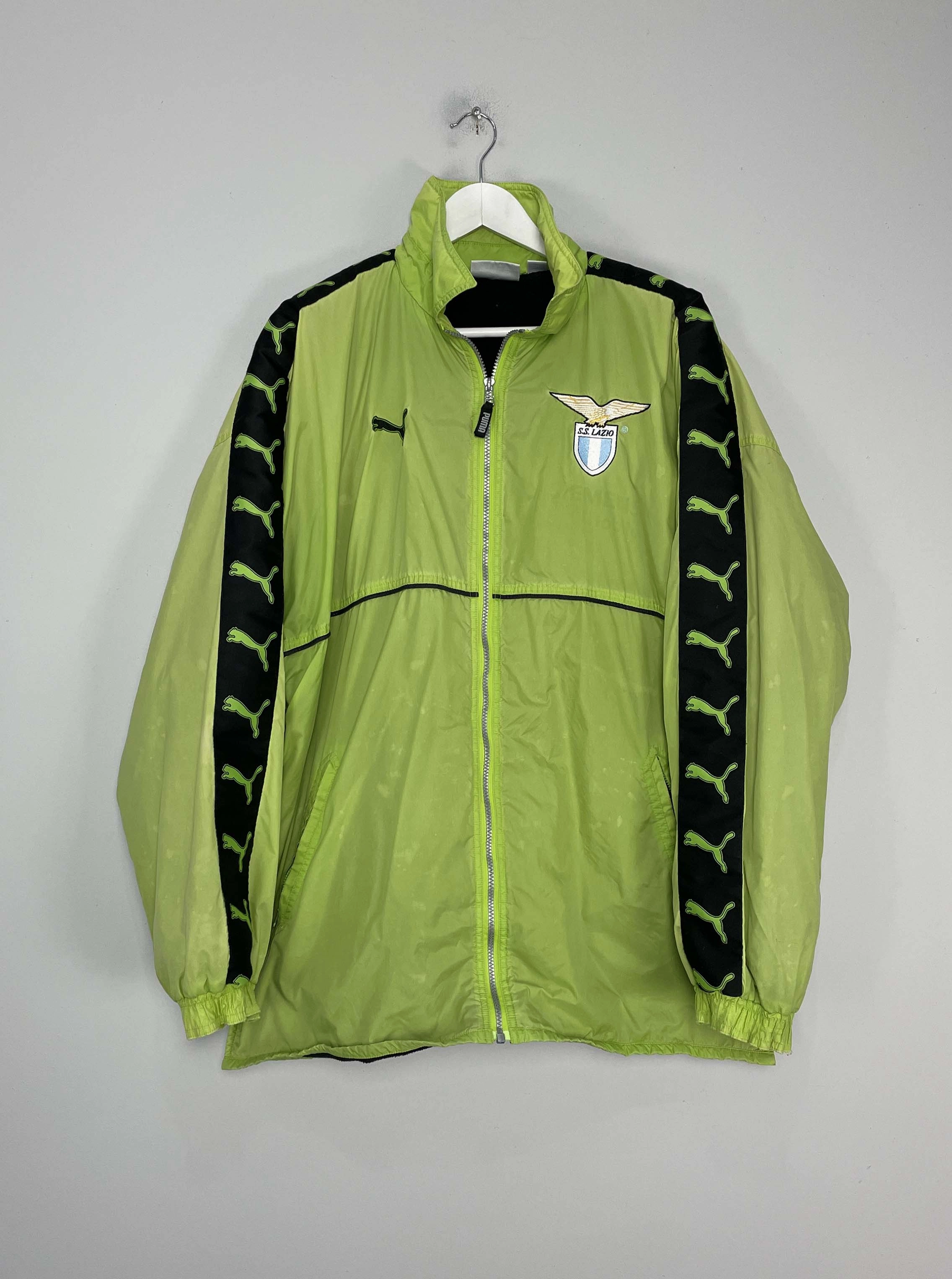 2010/12 LAZIO FLEECE LINED BENCH JACKET (XL) PUMA High Collar Design