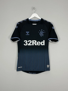 2019/20 RANGERS AWAY SHIRT (S) HUMMEL Breathable Gear Lockstitch Detailing