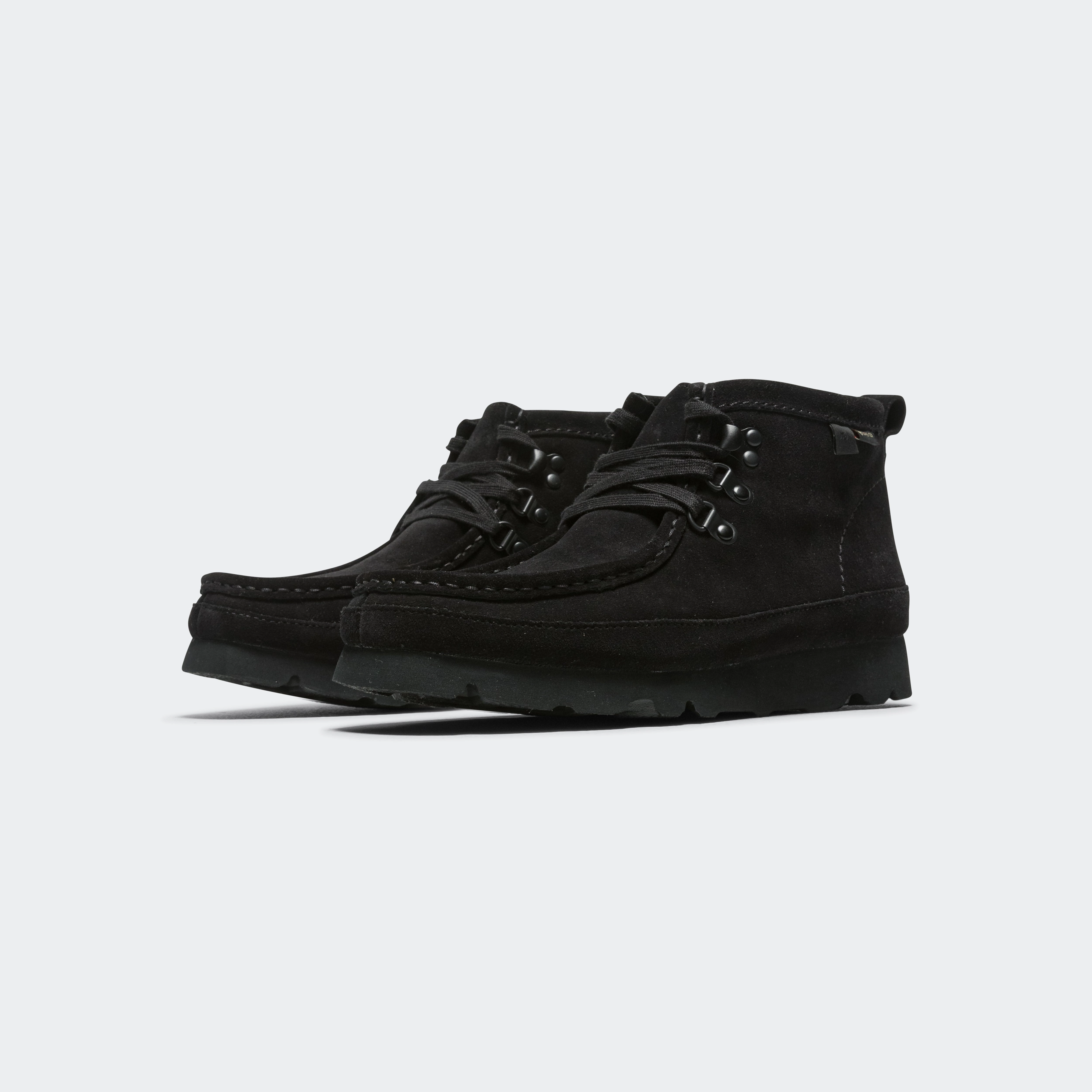 Comfy lining Water Resistant Weave Angler's Wallabee GTX SP x Clarks - Black