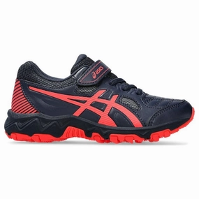 Anatomical Build Pliable enough to support quick starts and stops ASICS GEL-Trigger 12 TX PS Kids Training Shoes