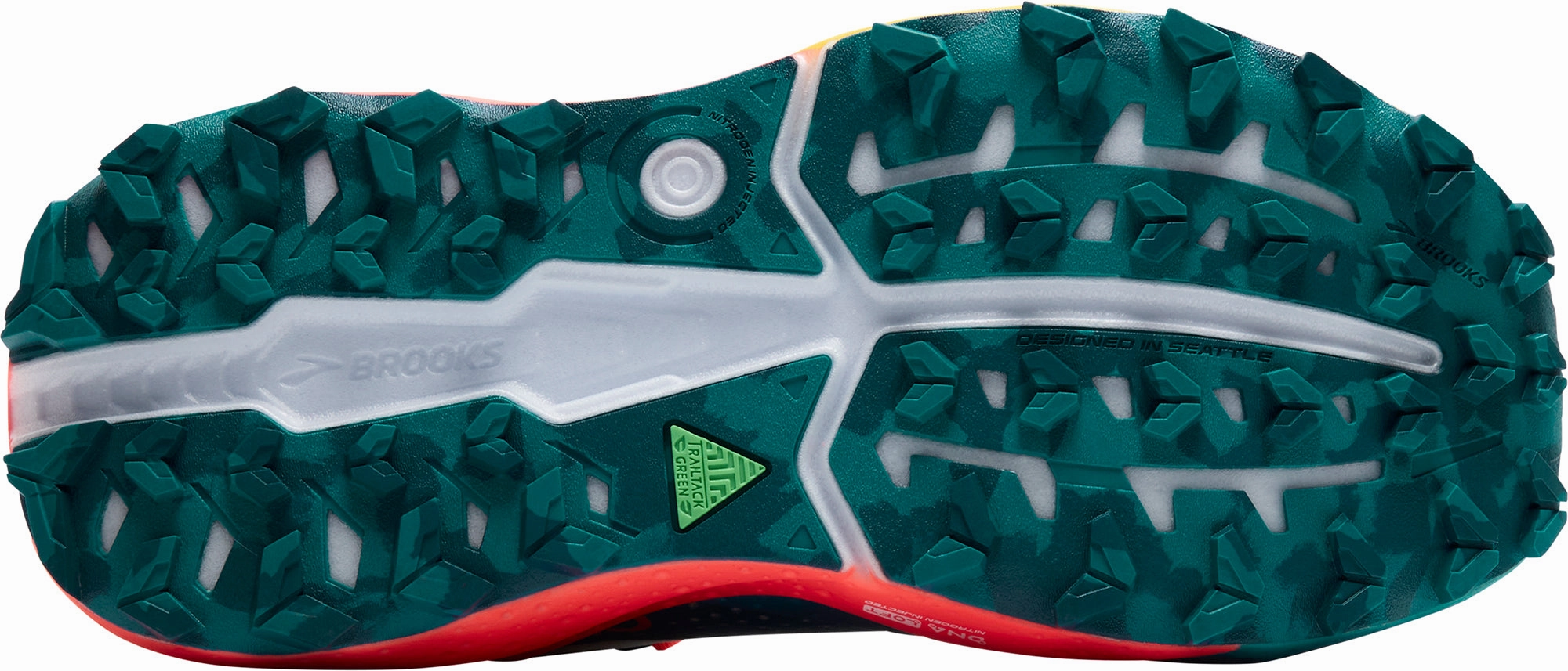 Indoor Training Brooks Caldera 8 Womens Trail Running Shoes - White