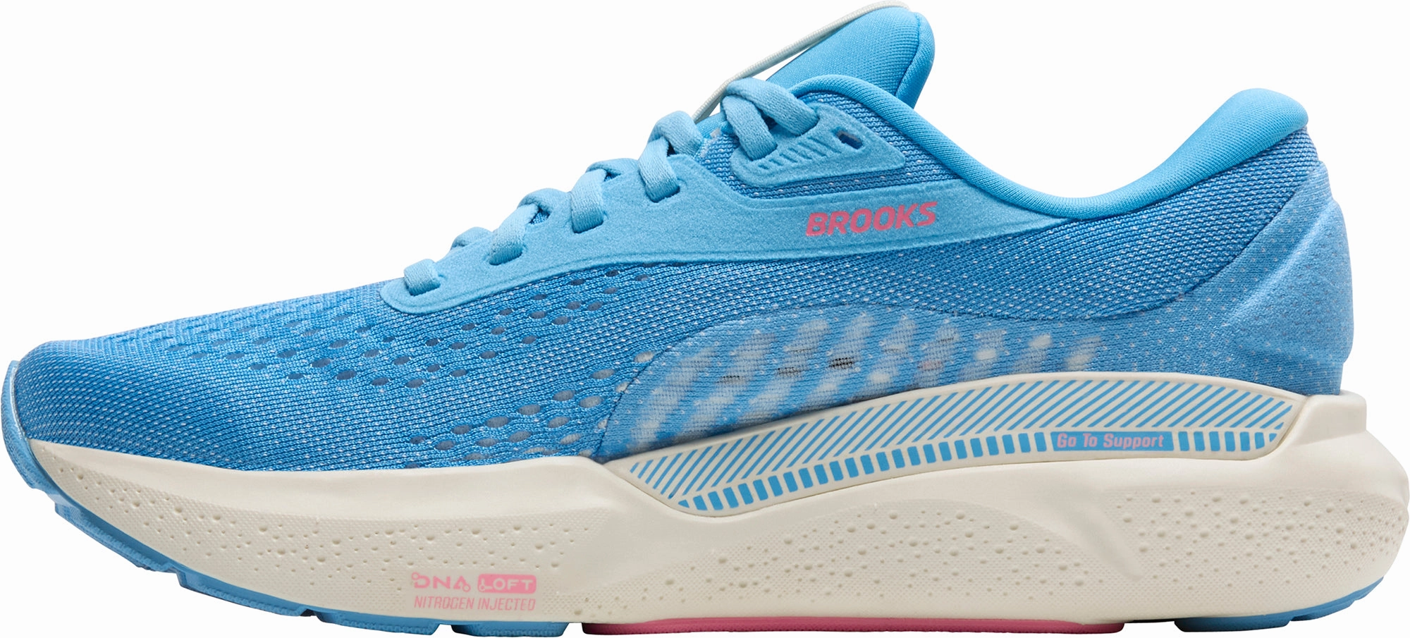 Energy Rush Bounce Back Technology Brooks Adrenaline GTS 24 Womens Running Shoes - Blue