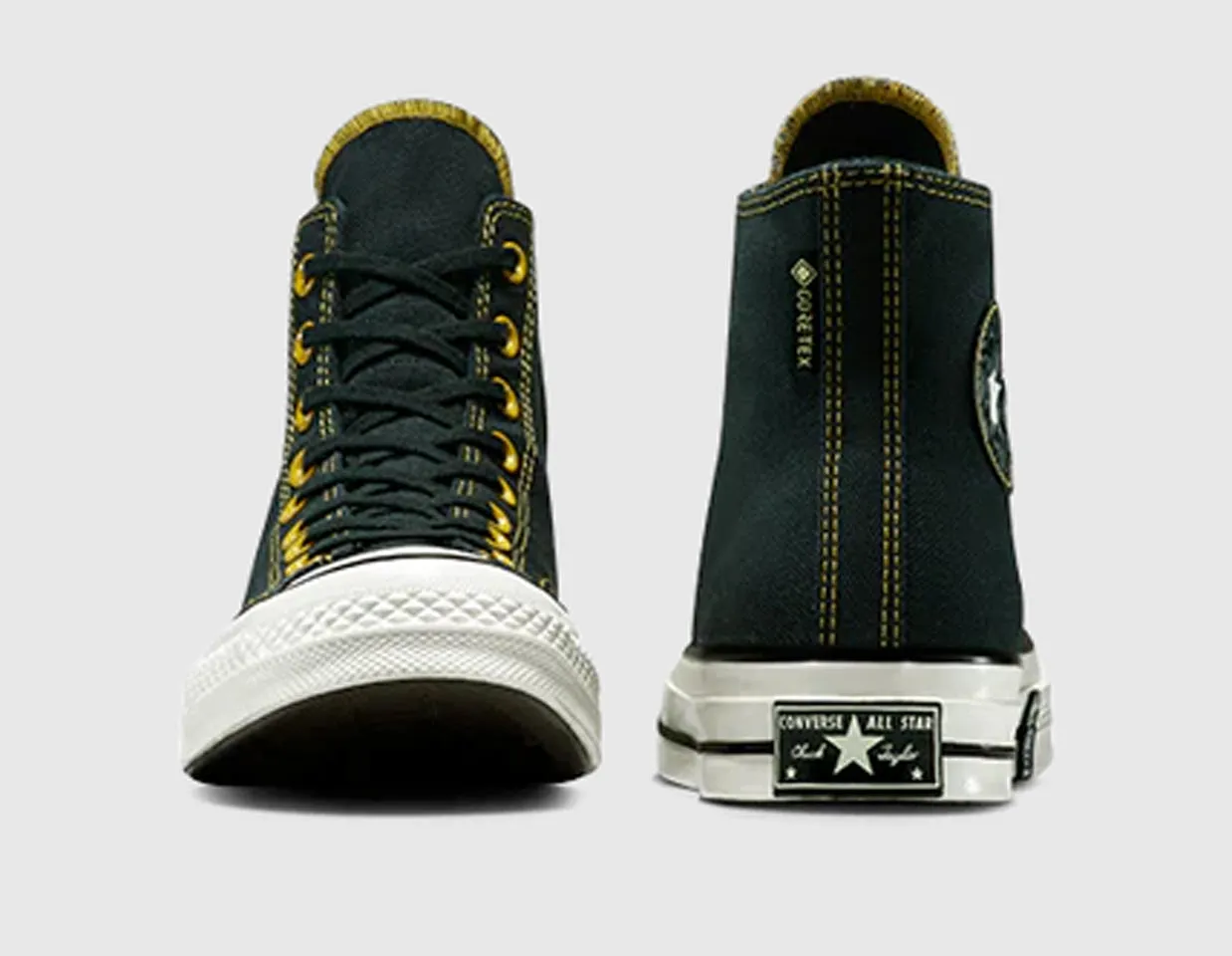 Converse Chuck 70 GORE-TEX Hi Black / Sunny Angle Padding Technology Shock Absorbing Plates