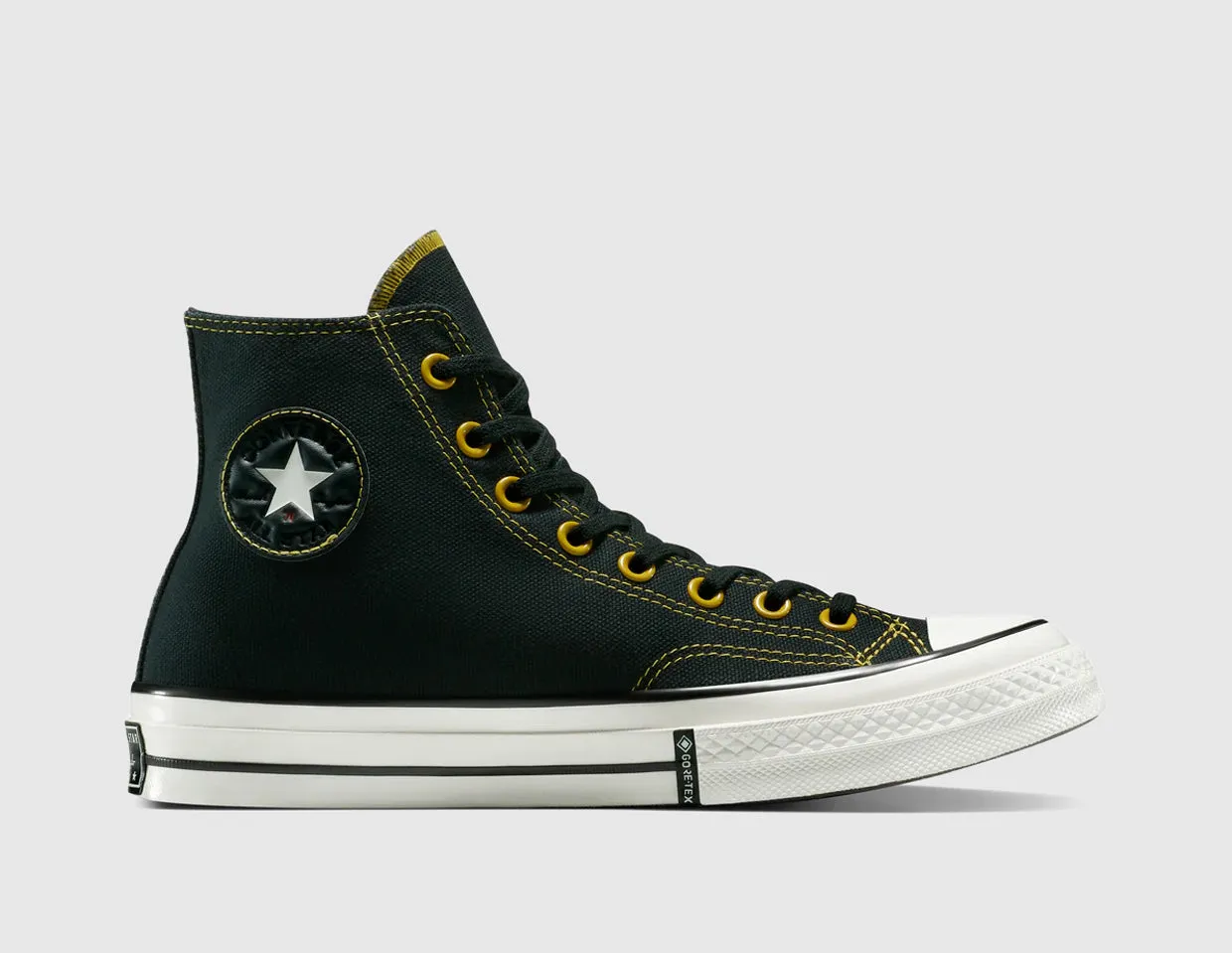 Converse Chuck 70 GORE-TEX Hi Black / Sunny Angle All Day Wear