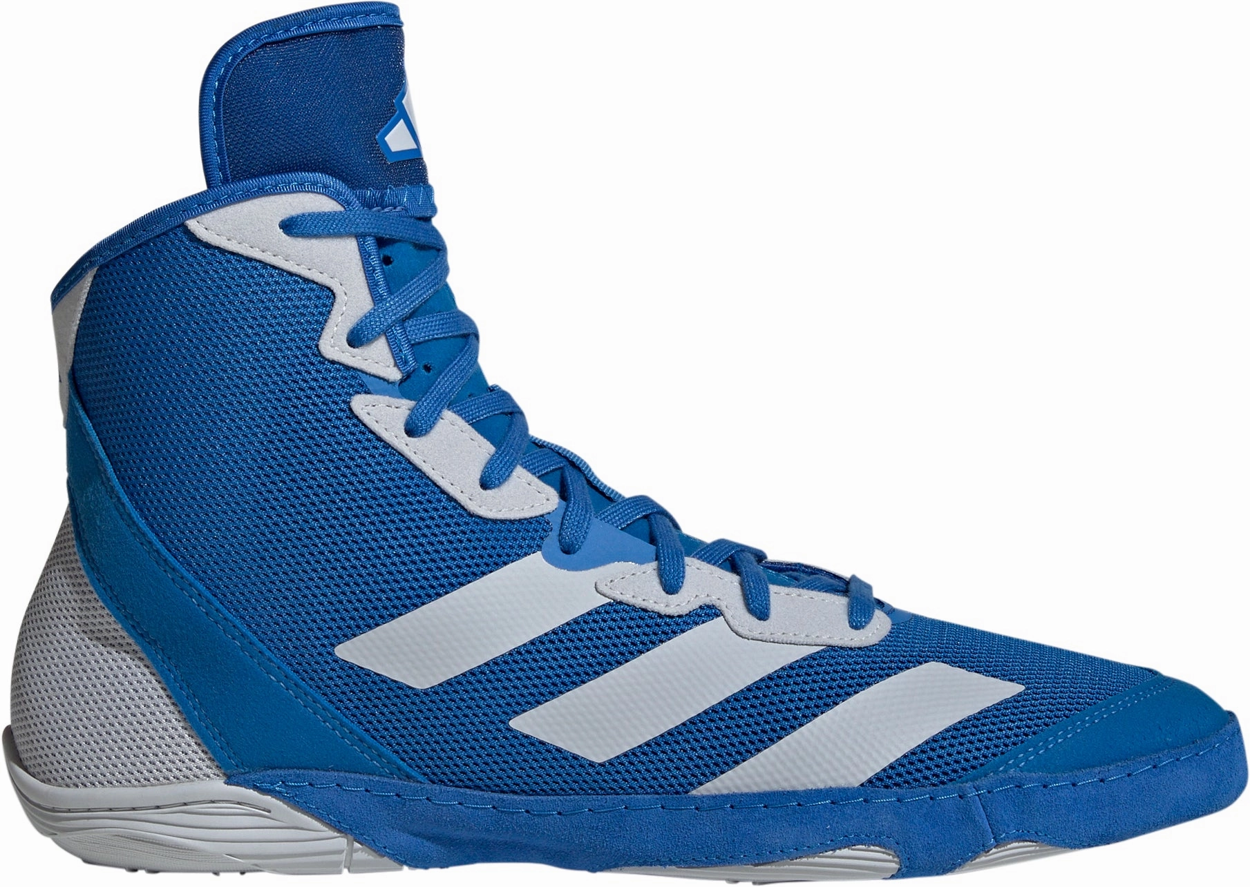 adidas Adizero Wrestling Mens Wrestling Shoes - Blue Luxe sole